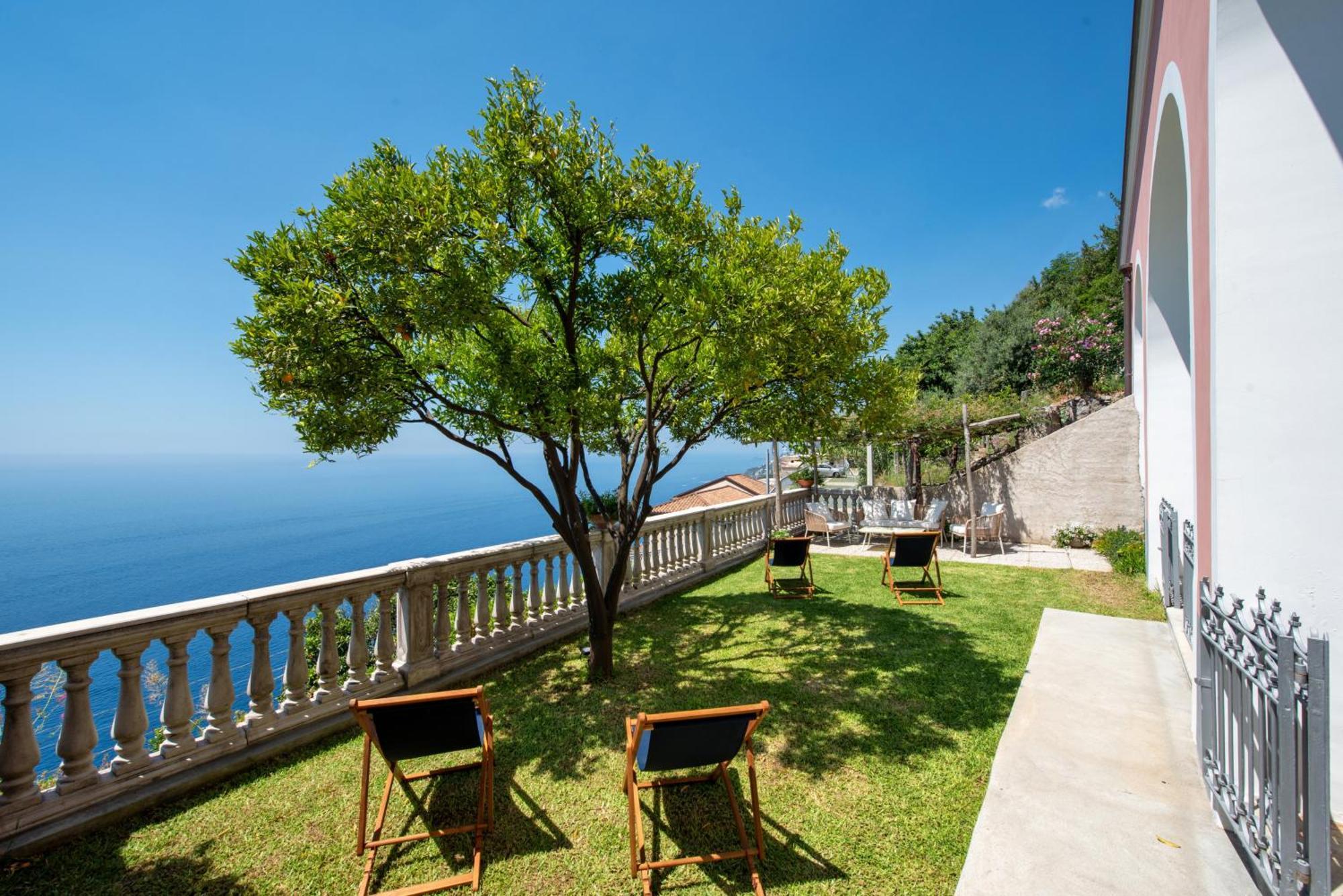 Villa Belvedere Amodeo - Terrace, Seaview, Wifi 콩카데이마리니 외부 사진