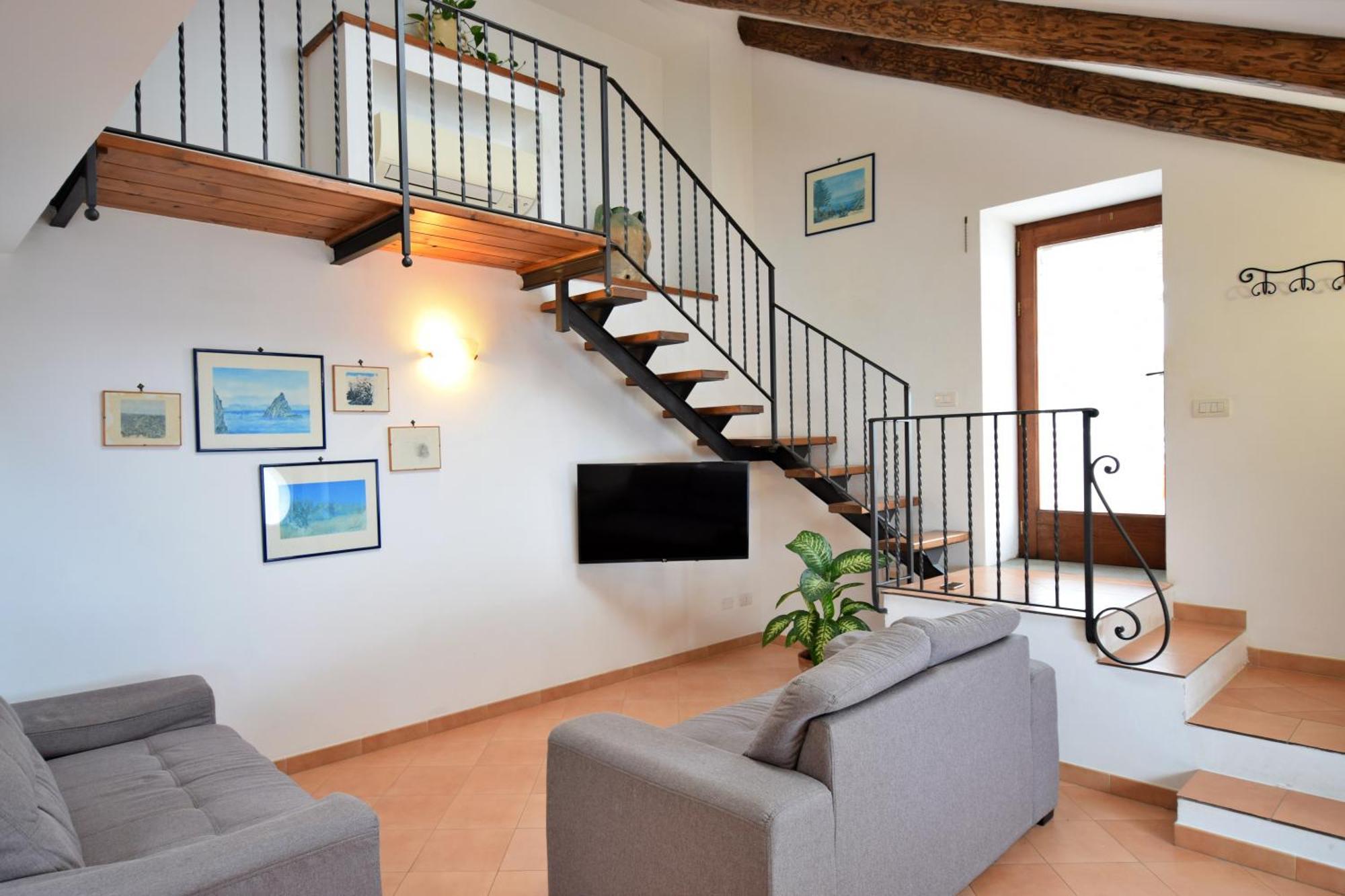 Villa Belvedere Amodeo - Terrace, Seaview, Wifi 콩카데이마리니 외부 사진